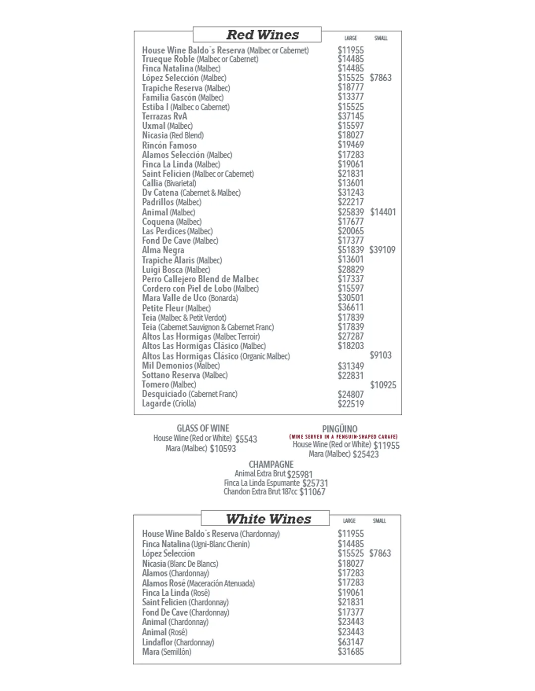 Menu — Page 6