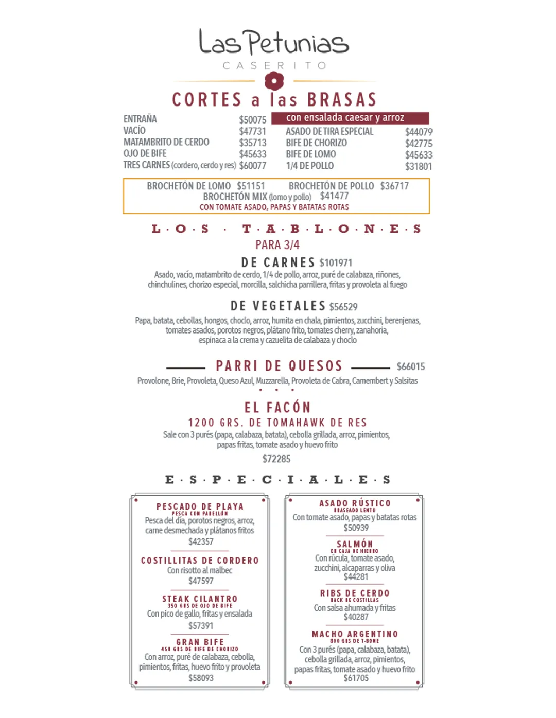 Menú — Página 3